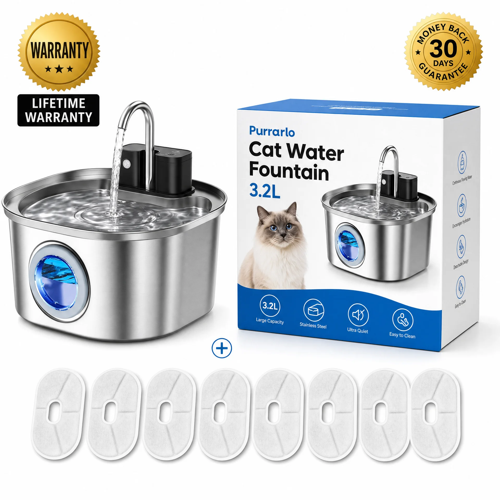Purralo Fountain Kit